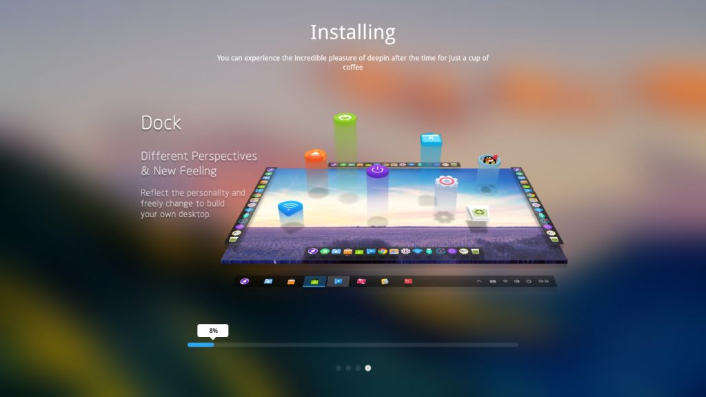 instalando o deepin