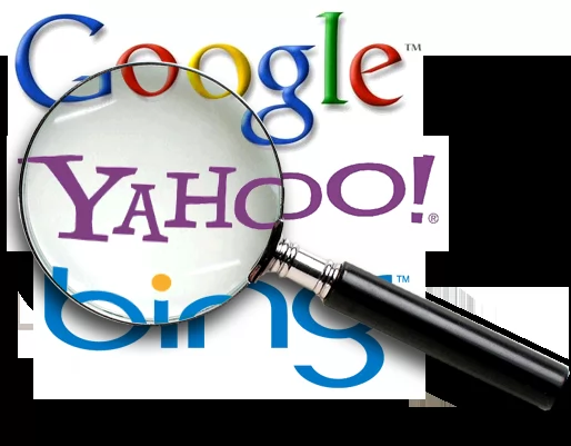 Buscadores, Yahoo, Google e Bing