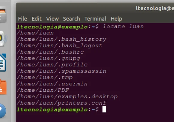qual o melhor comando para localizar arquivos no linux